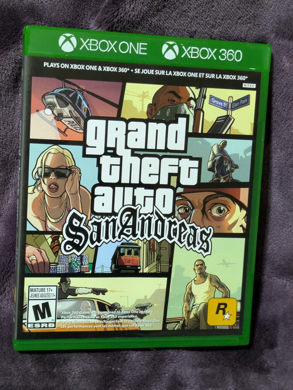 Grand Theft Auto SAN ANDREAS 🔥 Xbox One/ Xbox 360👉CIB / VG+